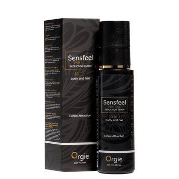 Розпродаж!!! Лосьйон з феромонами Orgie Sensfeel Seduction Elixir for Man 100мл (термін 15.05.2027) SX1541-R фото