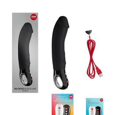 Вібратор для точки G Fun Factory BIG BOSS black (м'яте паковання!!!) SX0929-R фото