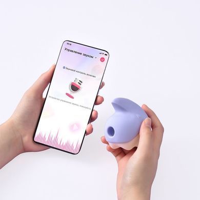 Вакуумний кліторальний смарт-стимулятор Magic Motion Unicorn Purple з вібрацією SO9602 фото