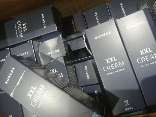 Крем для ерекції та збільшення члена Boners Penis XXL Cream (100 мл) (м'яте паковання!!!) SO8877-R фото