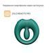 Ерекційне смарт-віброкільце Zalo Apis Turquoise Green, до 4 годин роботи, зарядний кейс SX2690 фото 3