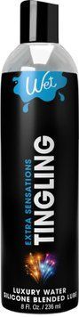 Розпродаж!!! Охолоджувальний лубрикант Wet Extra Sensations Tingling (236 мл) (термін 30.01.2027) SO9918-R фото