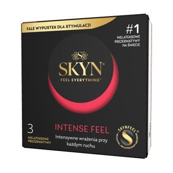 Безлатексні преміум-презервативи SKYN Intense Feel 3 шт SX2546 фото