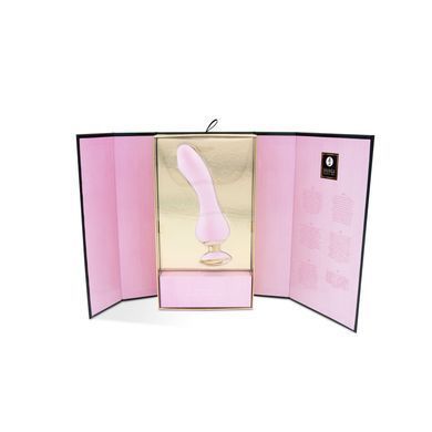 Вібратор для точки G Shunga Sanya Light Pink, гнучкий стовбур SO6904 фото
