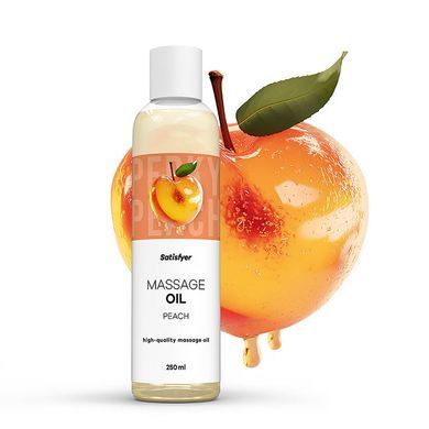 Розпродаж!!! Масажна олія Satisfyer Massage Oil Peach 250 мл (термін 30.04.2027) SX2705-R фото