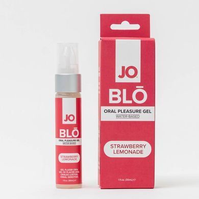 Гель для оральних пестощів JO - BLO - Strawberry Lemonade 30 мл SX4602 фото