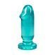Набір анальних пробок Doc Johnson Crystal Jellies - Anal Starter Kit Teal (м'ятий та без вставки!!!) SX4427-R фото 3