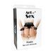 Шкіряний пояс з наручниками Art of Sex &ndash; Kasta L-2XL, чорний SO8297 фото 3