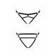 Трусики-стрінги зі стреп Passion Exclusive KELIS THONG L/XL, black PS27504 фото 5