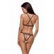 Трусики-стрінги зі стреп Passion Exclusive KELIS THONG L/XL, black PS27504 фото 2