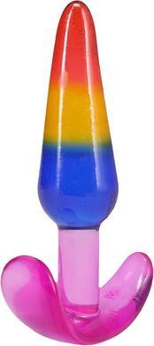 Набір анальних пробок Doc Johnson Crystal Jellies - Anal Trainer Set - Rainbow (м'яте паковання!!!) SX4435-R фото
