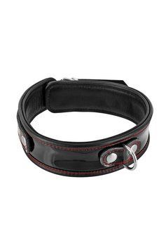 Нашийник з натуральної шкіри Fetish Tentation Premium Patent leathe chocker SX1094 фото
