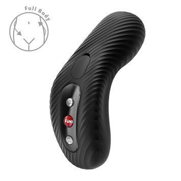 Накладний вібратор Fun Factory LAYA III Black, ефект постукування пальцем SX3700 фото