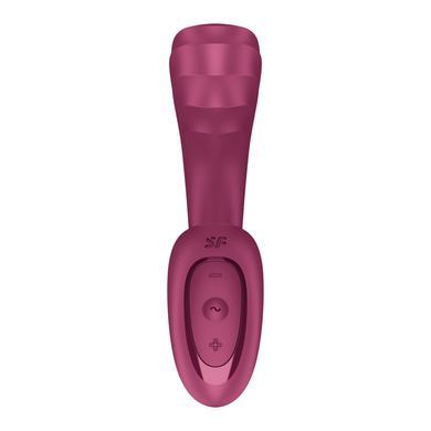 Вагінально-кліторальний вібратор Satisfyer G for Goddess 3 Wine Red (м'яте паковання!!!) SX3831-R фото