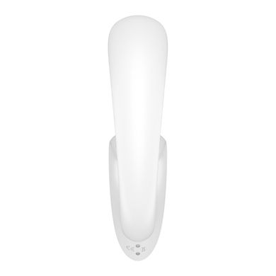 Вагінально-кліторальний вібратор Satisfyer G for Goddess 1 White, 2 мотори SX0576 фото