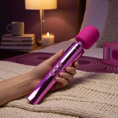 Вібромасажер MyMagicWand - Wand Massger Electric Pink SX5016 фото