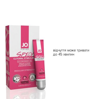 Збуджувальний гель для клітора JO SPICY WARMING (10 мл), розігрівальний SO1501 фото