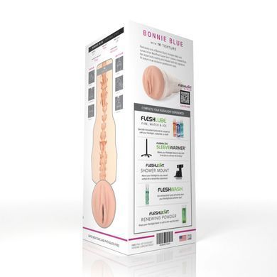 Мастурбатор Fleshlight Girls: Bonnie Blue - 1K, зі зліпка вагіни, дуже ніжний SX3949 фото