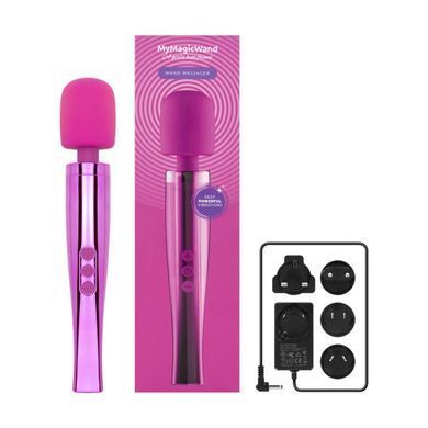 Вібромасажер MyMagicWand - Wand Massger Electric Pink SX5016 фото