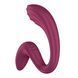 Вагінально-кліторальний вібратор Satisfyer G for Goddess 3 Wine Red (м'яте паковання!!!) SX3831-R фото 3