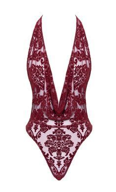 Боді Noir Handmade F386 Kink Royal cascade bodysuit S SX4168 фото