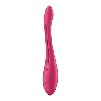 Універсальний гнучкий вібратор для пар Satisfyer Elastic Game Battery Series (м'яте паковання!!!) SX3838-R фото