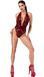 Боді Noir Handmade F386 Kink Royal cascade bodysuit S SX4168 фото 4