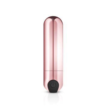 Віброкуля Rosy Gold &mdash; Nouveau Bullet Vibrator, перезаряджається SO4593 фото