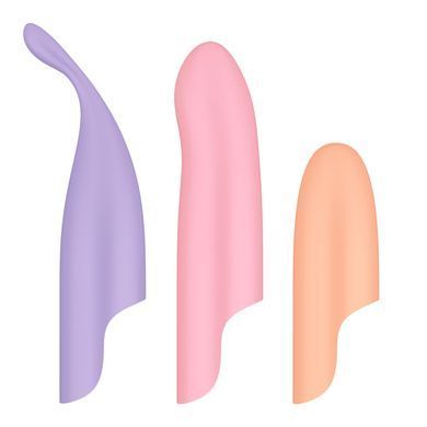 Набір 4-в-1 Satisfyer Playful Four, вібратор та 4 насадки, 12 режимів SX2182 фото