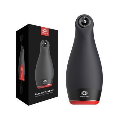 Мастурбатор Otouch Pleasure Engine, 7 режимів вібрації, 5 режимів фрикцій, підігрів, джойстик SX3502 фото