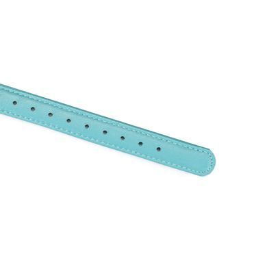 Кляп Liebe Seele Blue Lamb Leather Ball Gag with Velvet Lining SX4842 фото
