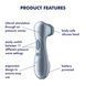 Вакуумний кліторальний стимулятор Satisfyer Pro 2 Generation 2 Battery Series Light Blue SX3837 фото 5